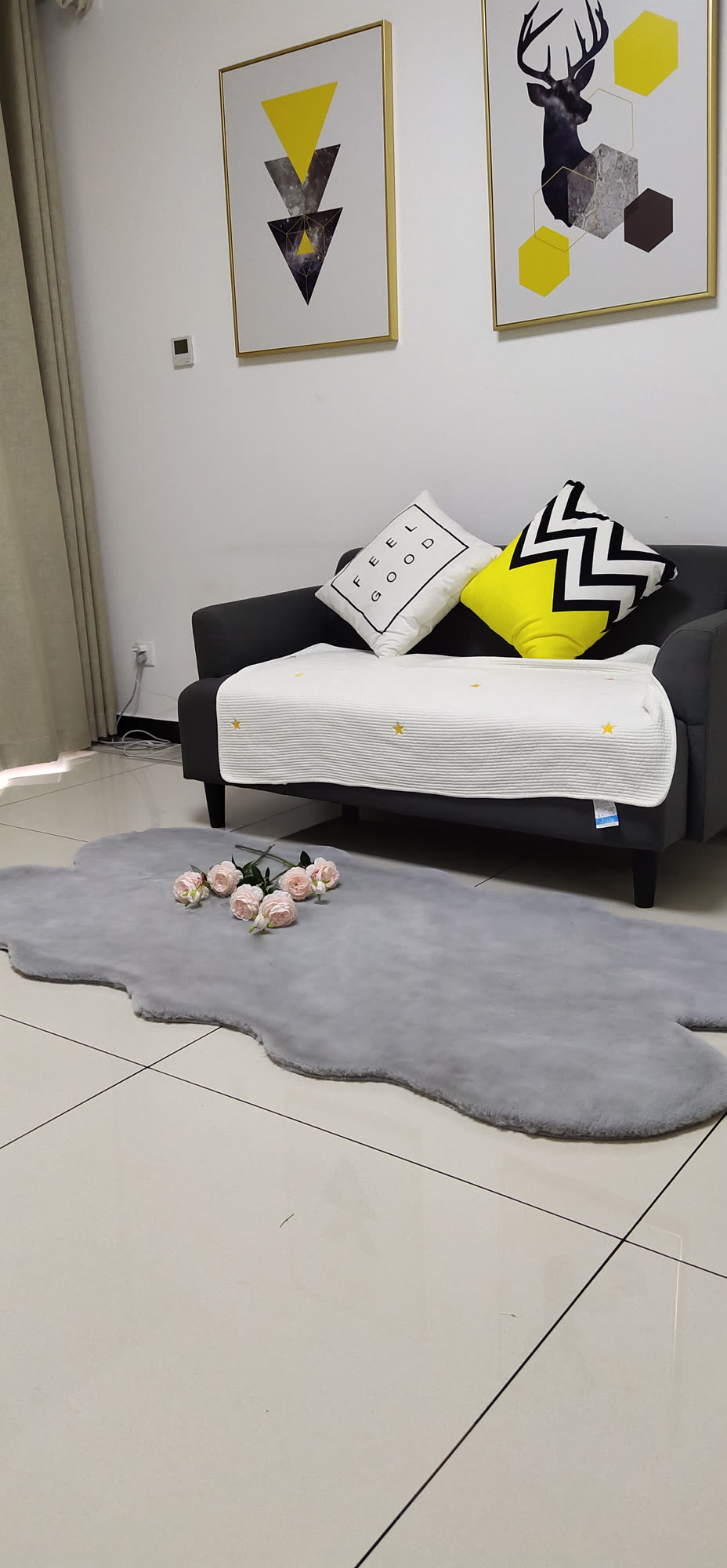 Premium Fluffy Carpet Design